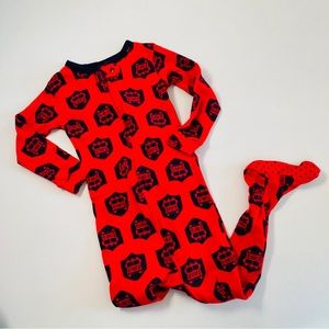 Gap Footed Firetruck Pajamas